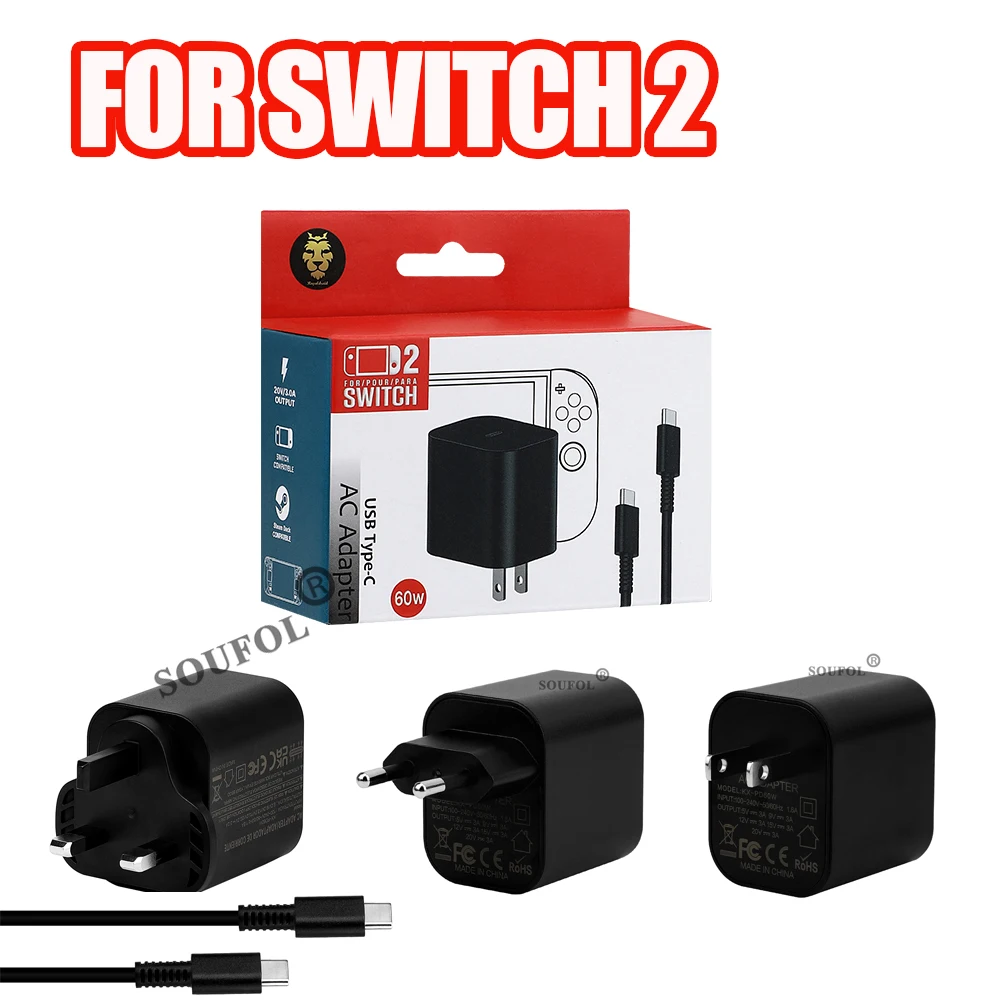 Home Office Uk - High Speed 60W AC Adapter for