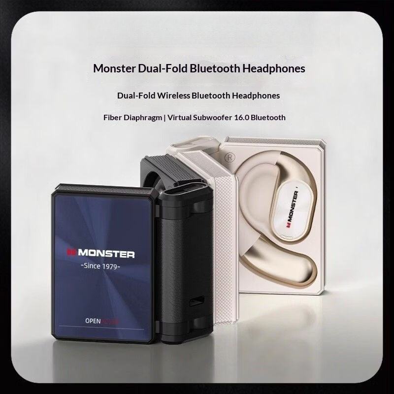 Home Office Headset - Monster AC530 Wireless Earbuds Waterproof Earhook