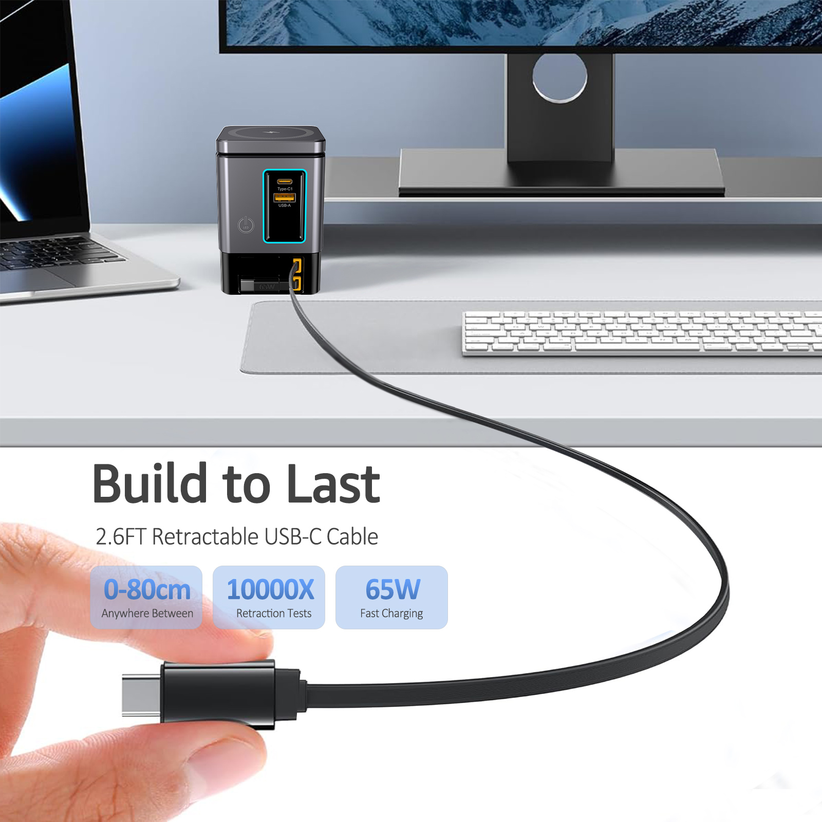 GaN 6 in 1 105W Magnetic Wirel - Desk Charging Station review and price