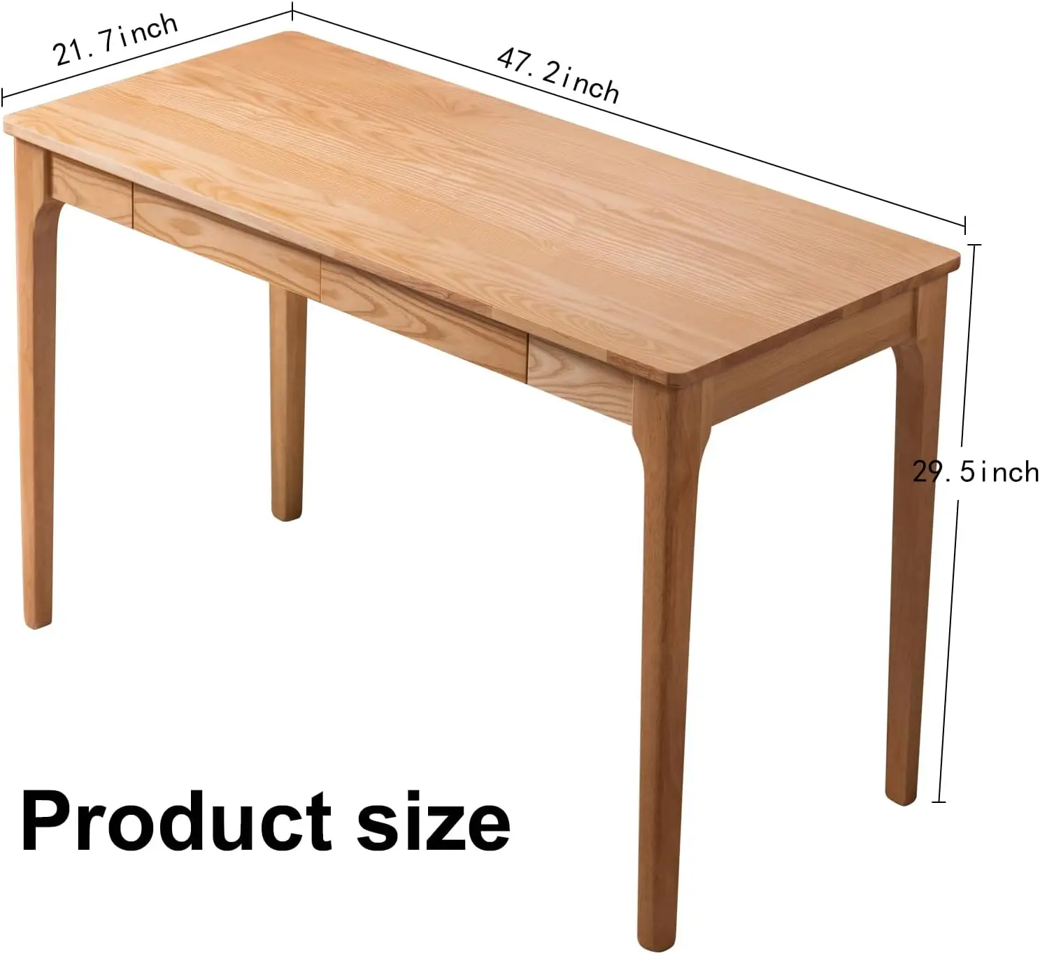 Solid Wood Desk with Drawers,  - Desk Drawer Small review and price