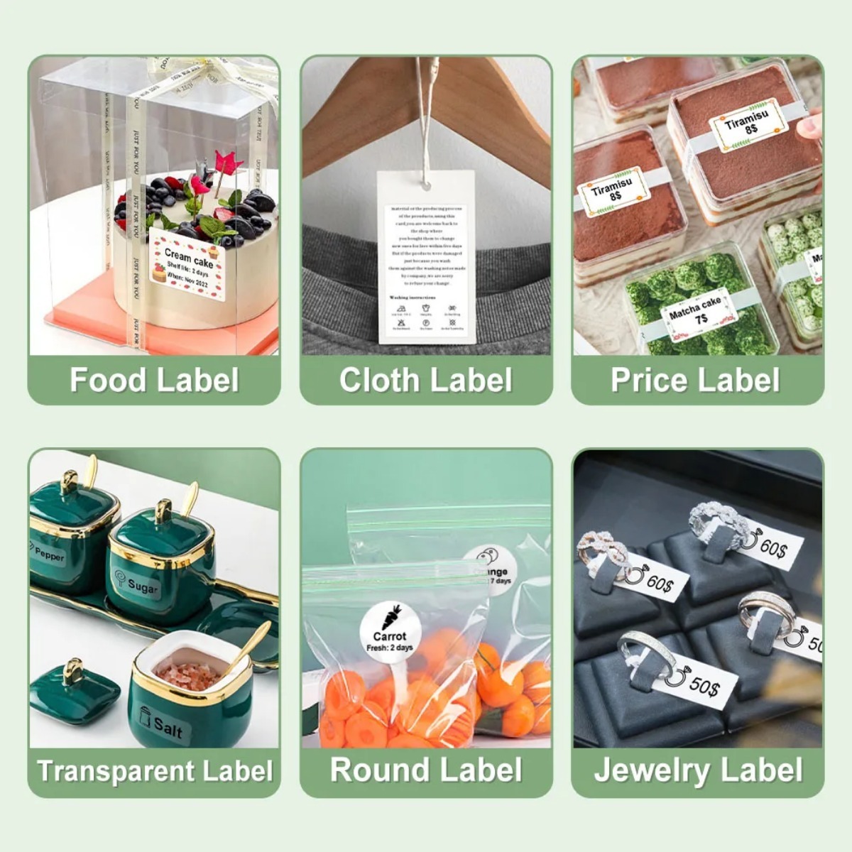 White Thermal Labels Self-Adhe - Address Home Office review and price