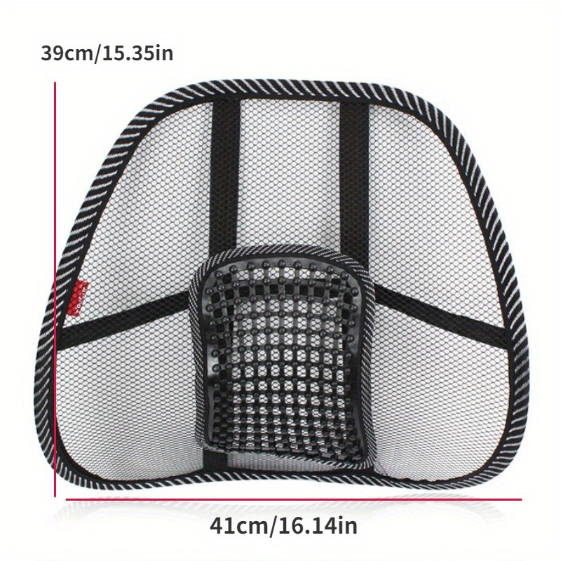 1 breathable ice silk car lumb - Mesh Back Cushion review and price
