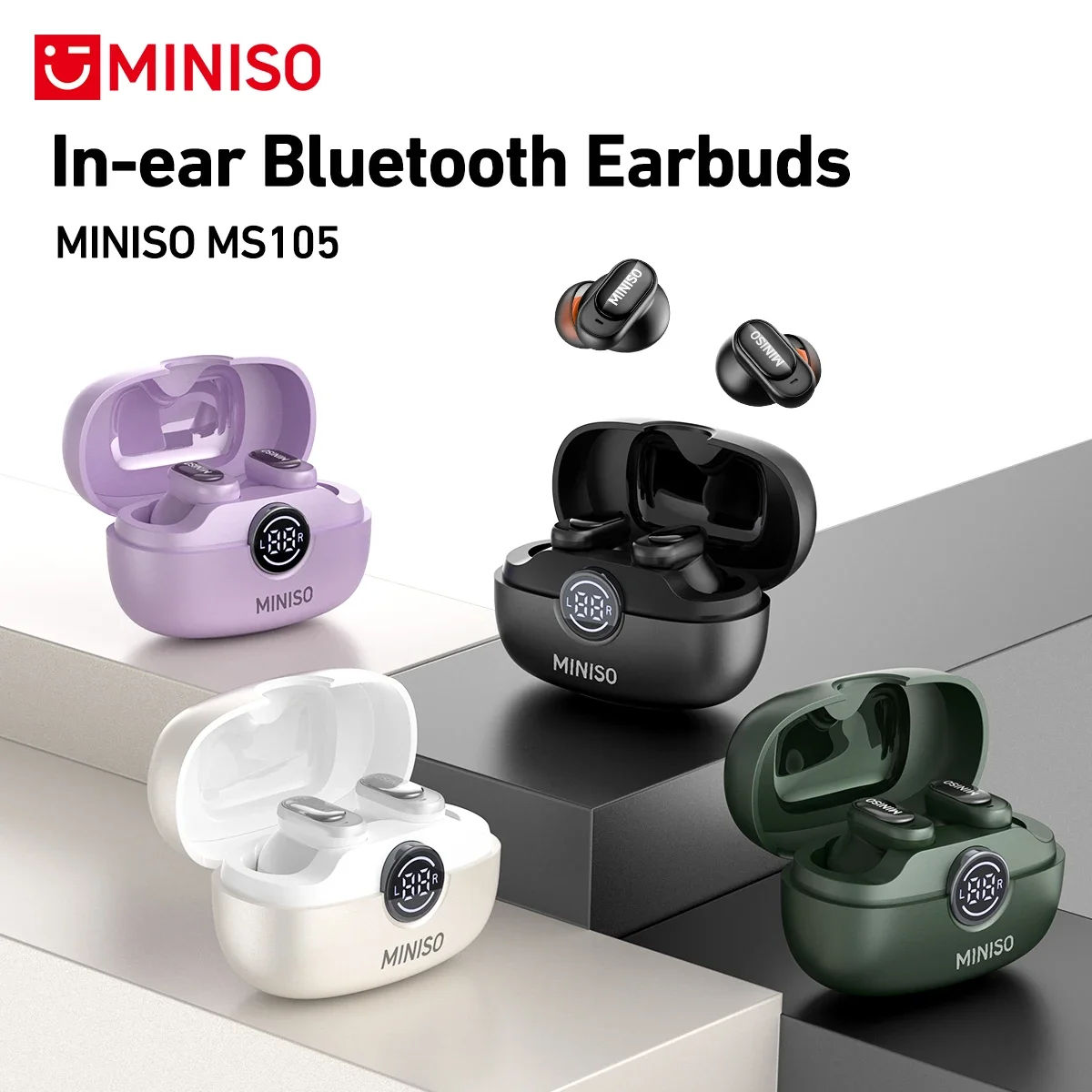 MINISO MS105 Bluetooth Earphon - Home Office Headset review and price