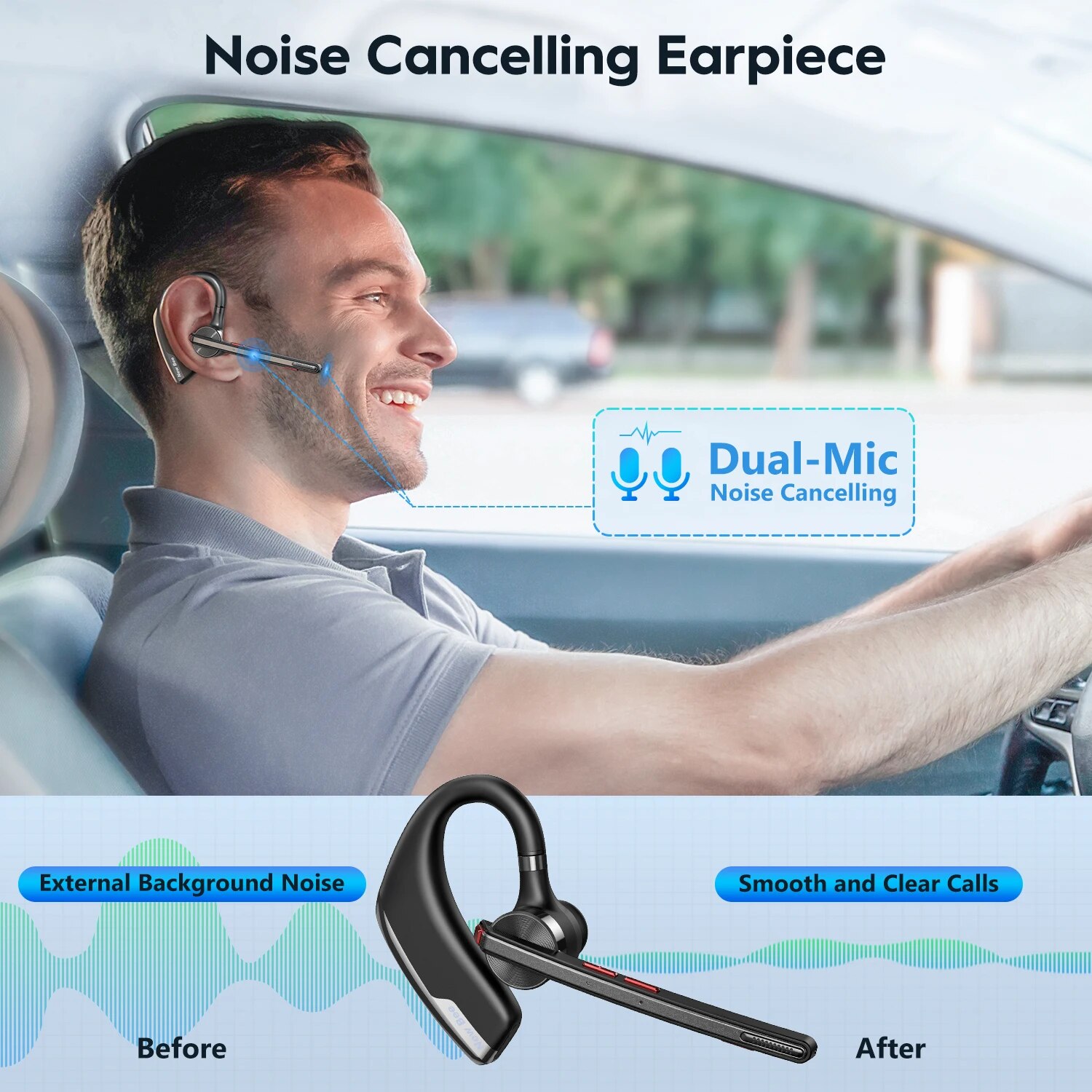 New Bee M51 Bluetooth 5.2 Wire - Home Office Headset review and price