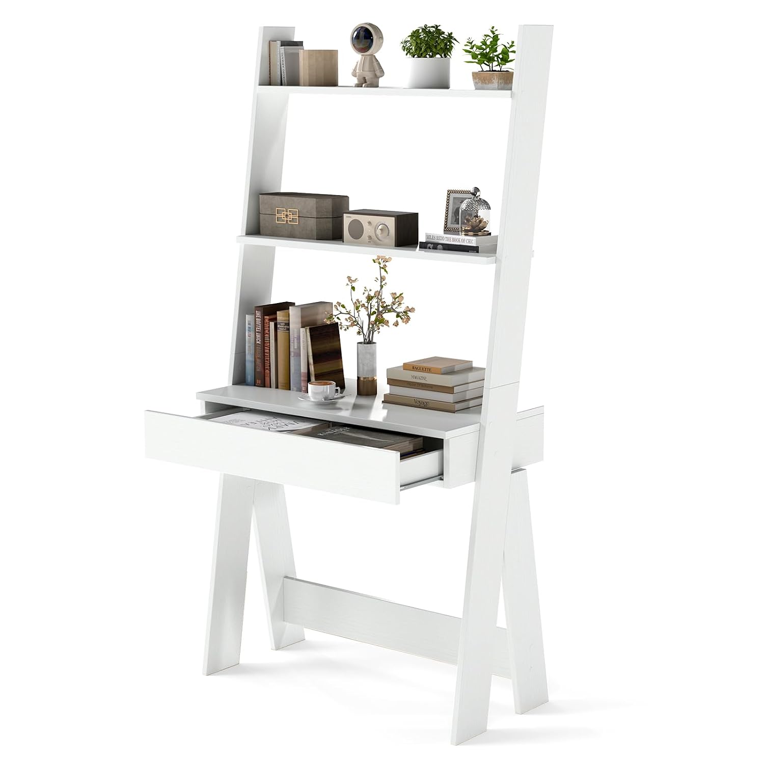 Ladder Desk with Countertop Dr - Desk Drawer Small review and price