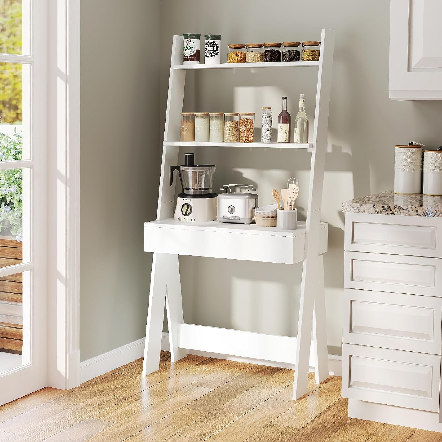 Ladder Desk with Countertop Dr - Desk Drawer Small review and price