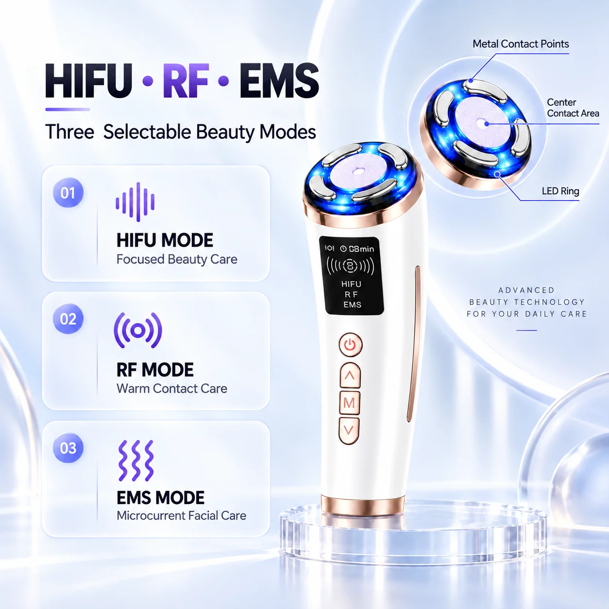 4 In 1 HIFU RF EMS Facial Beau - Home Office Uk review and price