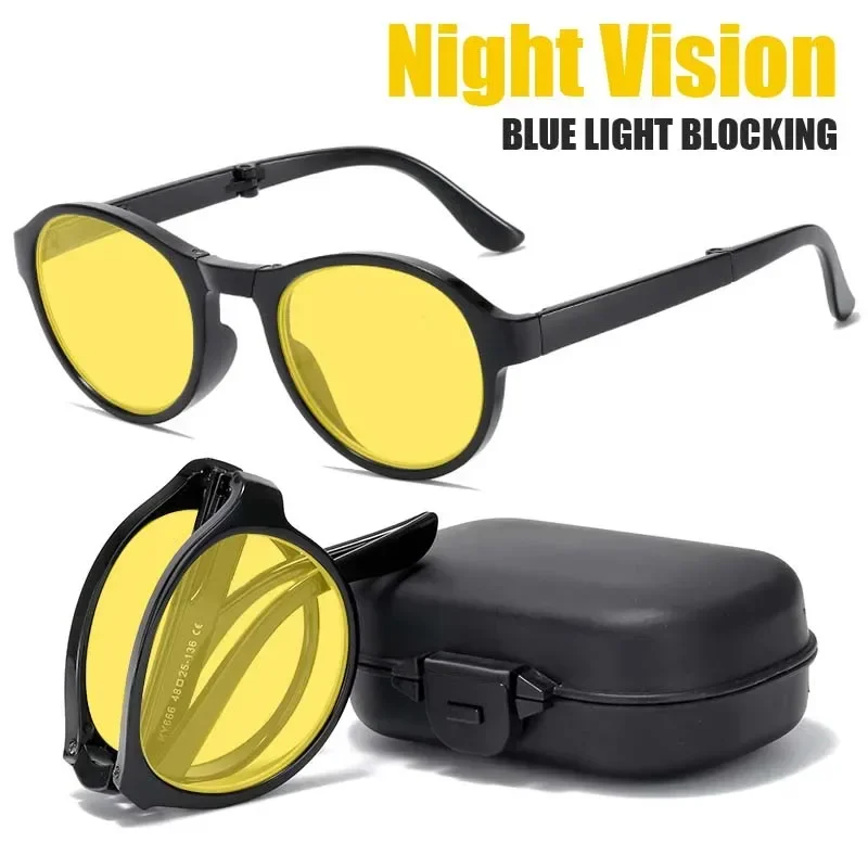 Foldable Night Vision Glasses  - Blue Light Glasses review and price