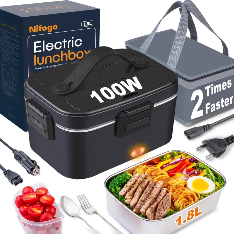 Electric Heated Lunch Box 110V - Home Office Work review and price