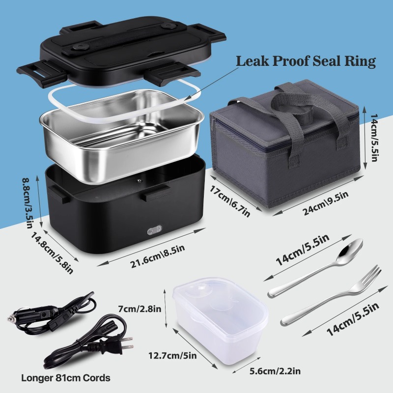 Electric Heated Lunch Box 110V - Home Office Work review and price