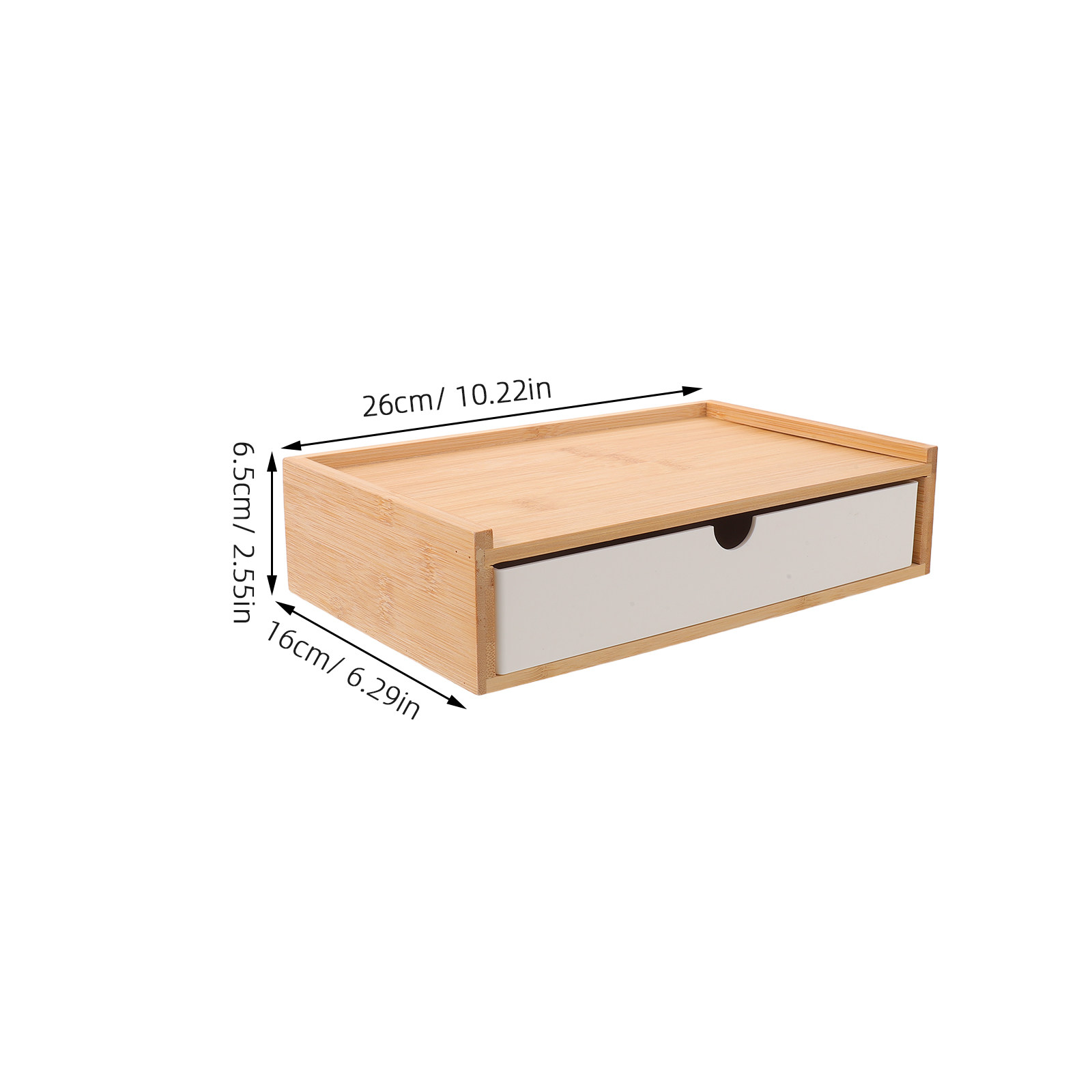 Desk Organizer Bamboo Desktop  - Desk Drawer Small review and price