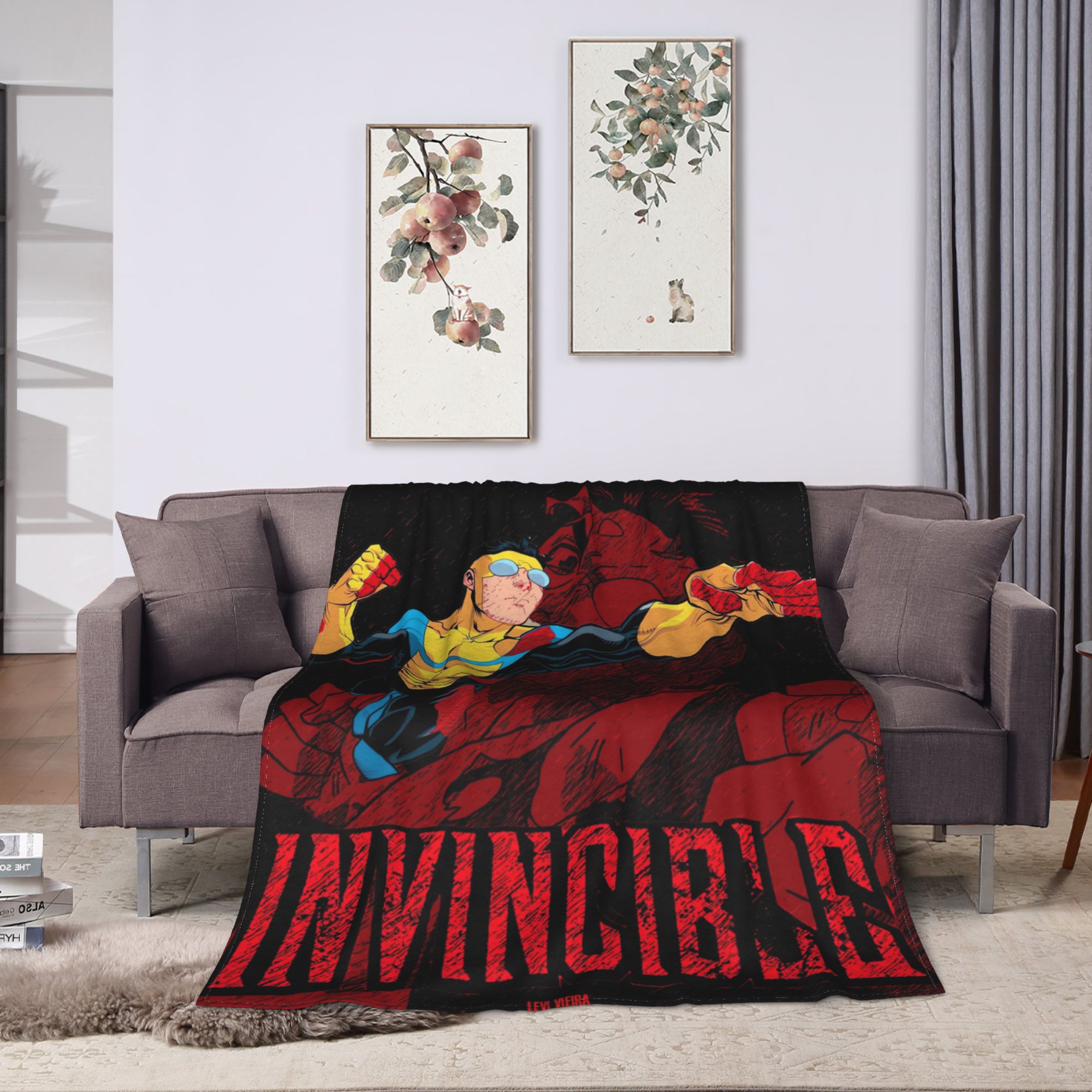 Bloodied Invincible Art Blanke - Home Office Trend review and price