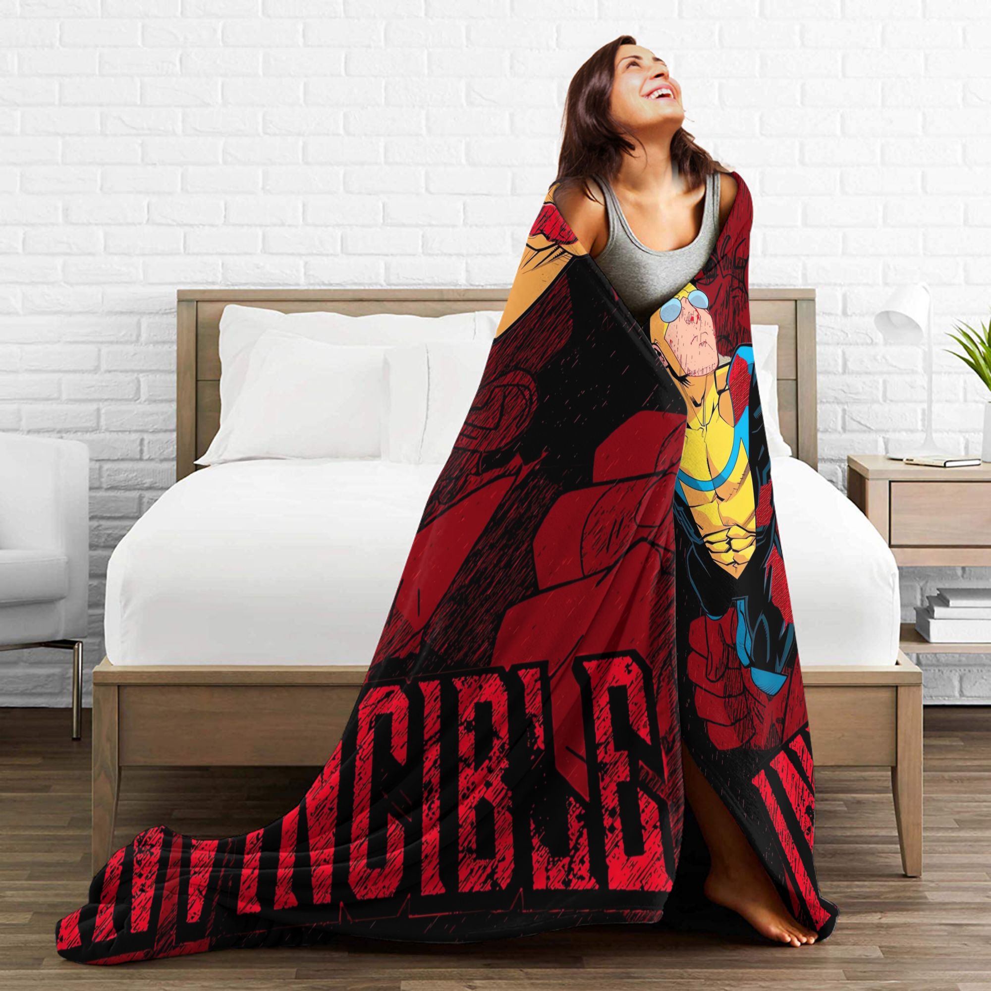 Bloodied Invincible Art Blanke - Home Office Trend review and price