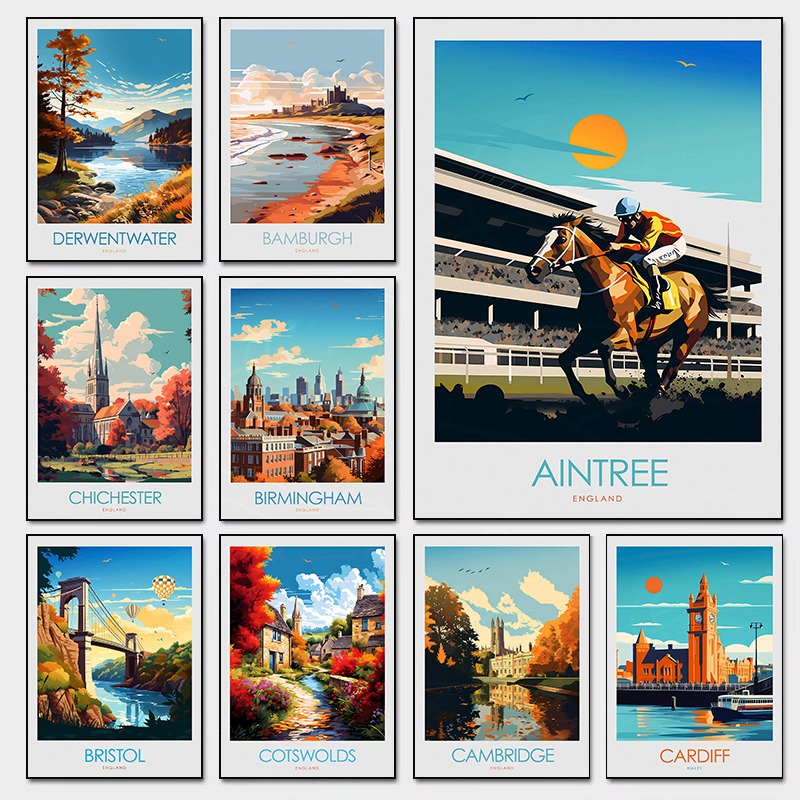 British Cityscape Wall Art Can - Home Office Of London review and price
