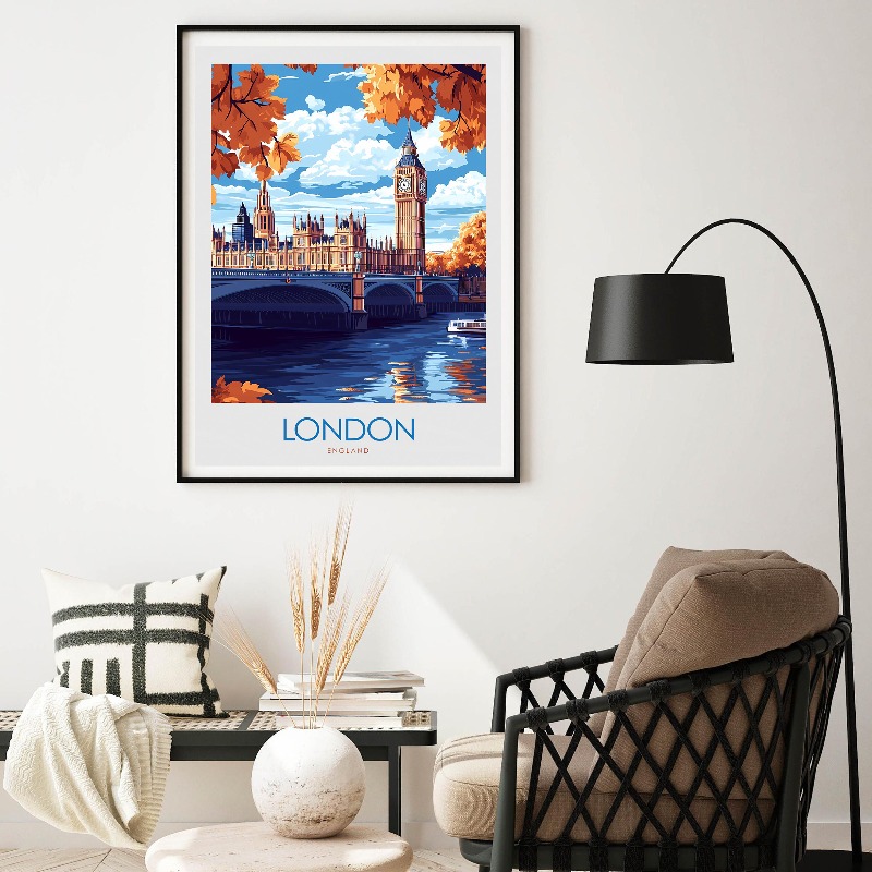 British Cityscape Wall Art Can - Home Office Of London review and price