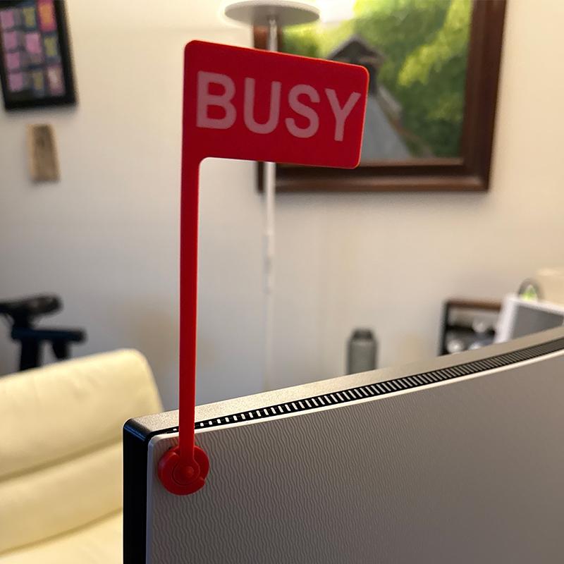 On Call Busy Flag Sign Unique  - Home Office Work review and price