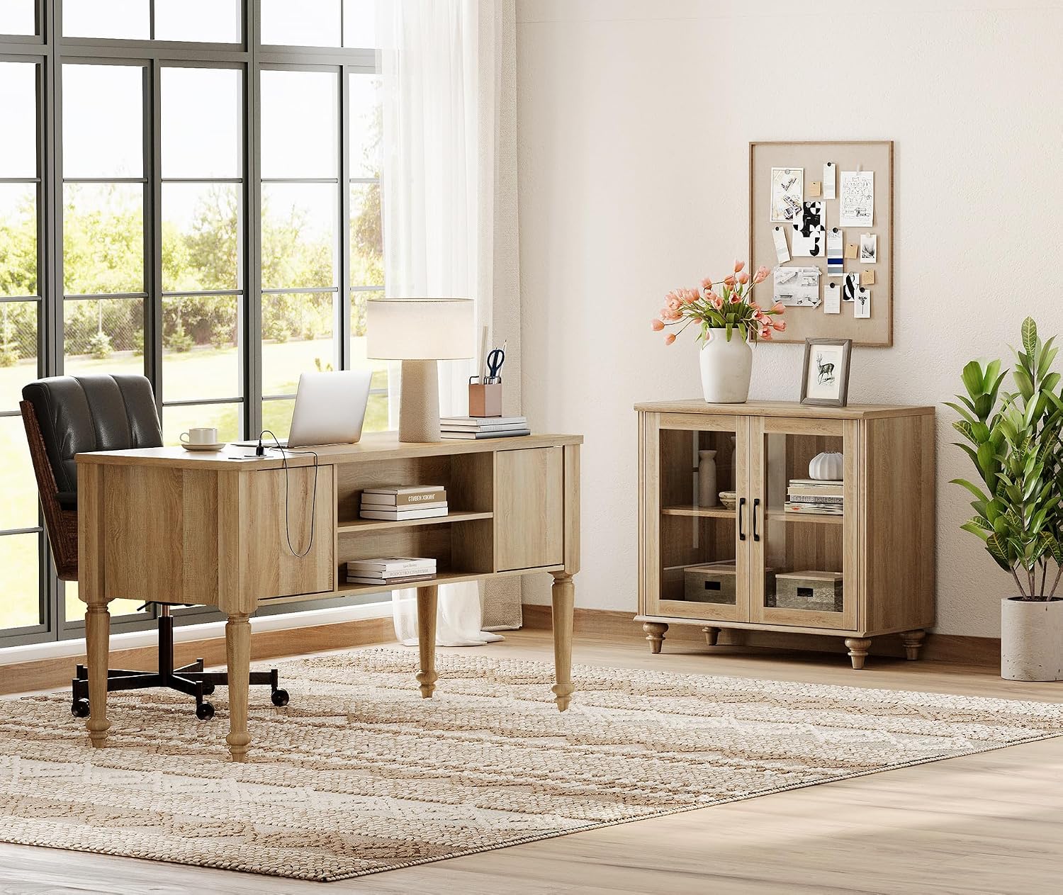 56'' Executive Desk Charging S - Desk Charging Station review and price