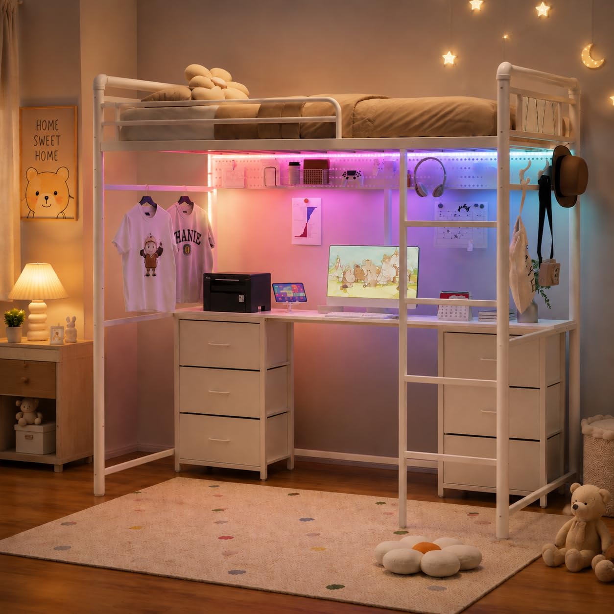 with Charging Station,RGB LED  - Desk Charging Station review and price