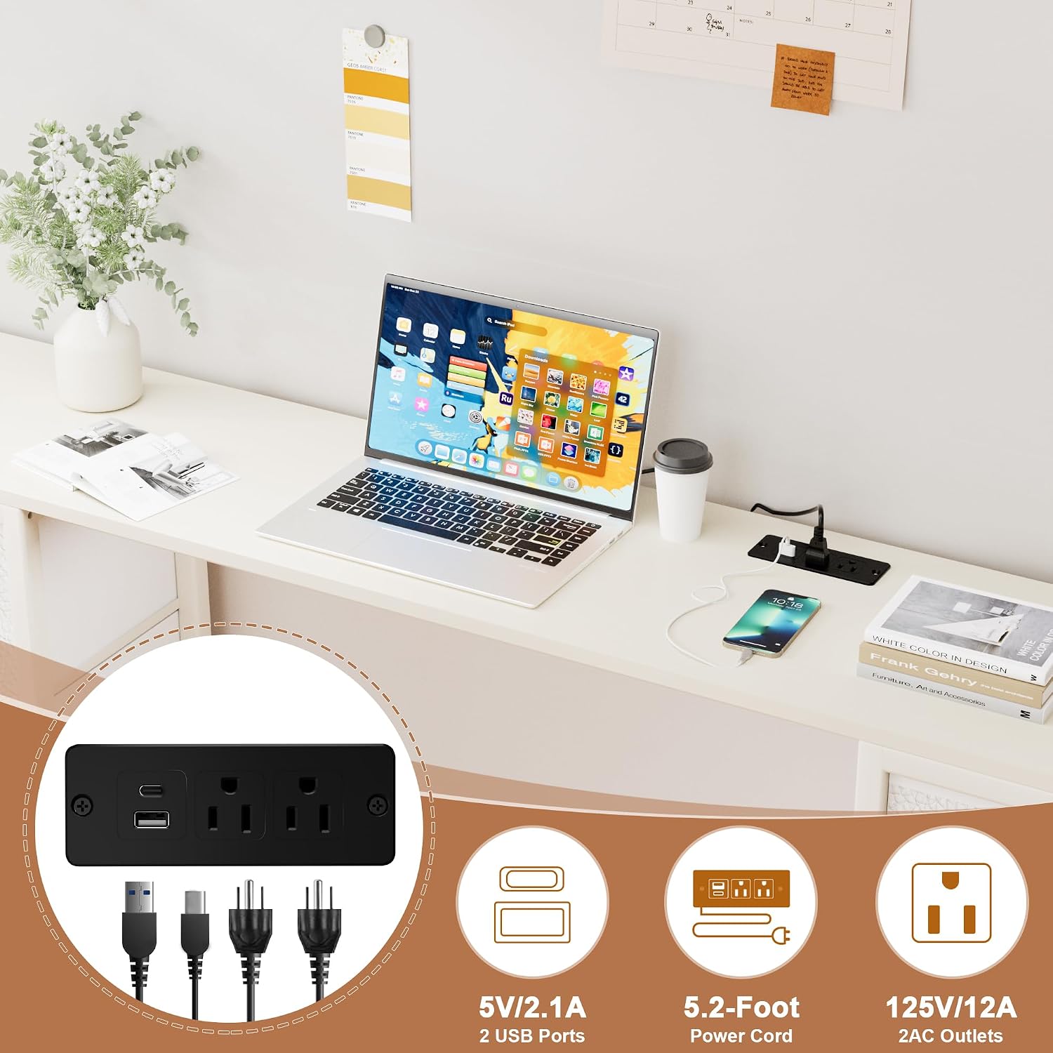 with Charging Station,RGB LED  - Desk Charging Station review and price