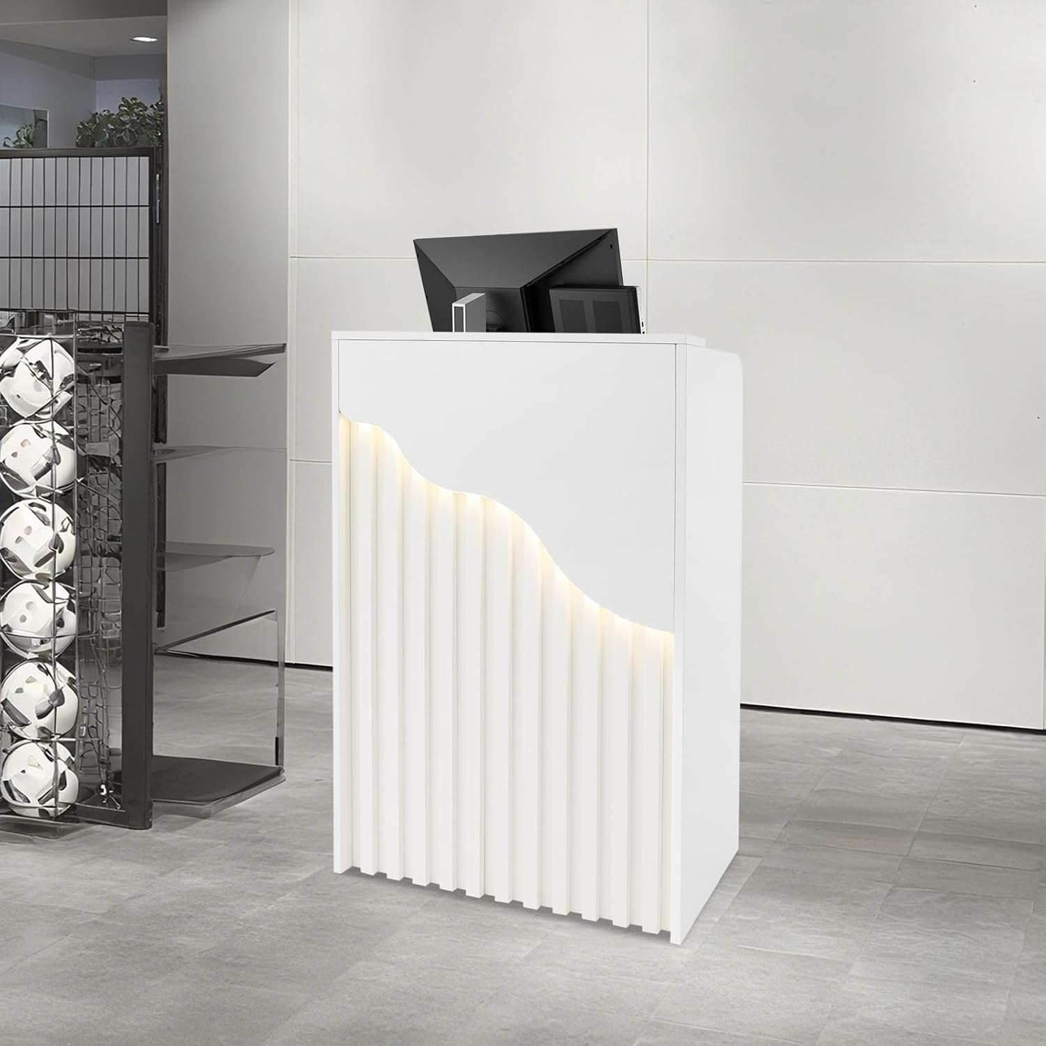 Small Reception Desk with Coun - Desk Drawer Small review and price