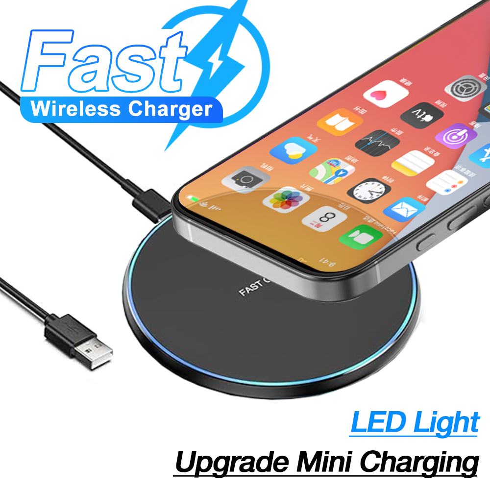Desktop Mini Wireless Charger  - Desk Charging Station review and price