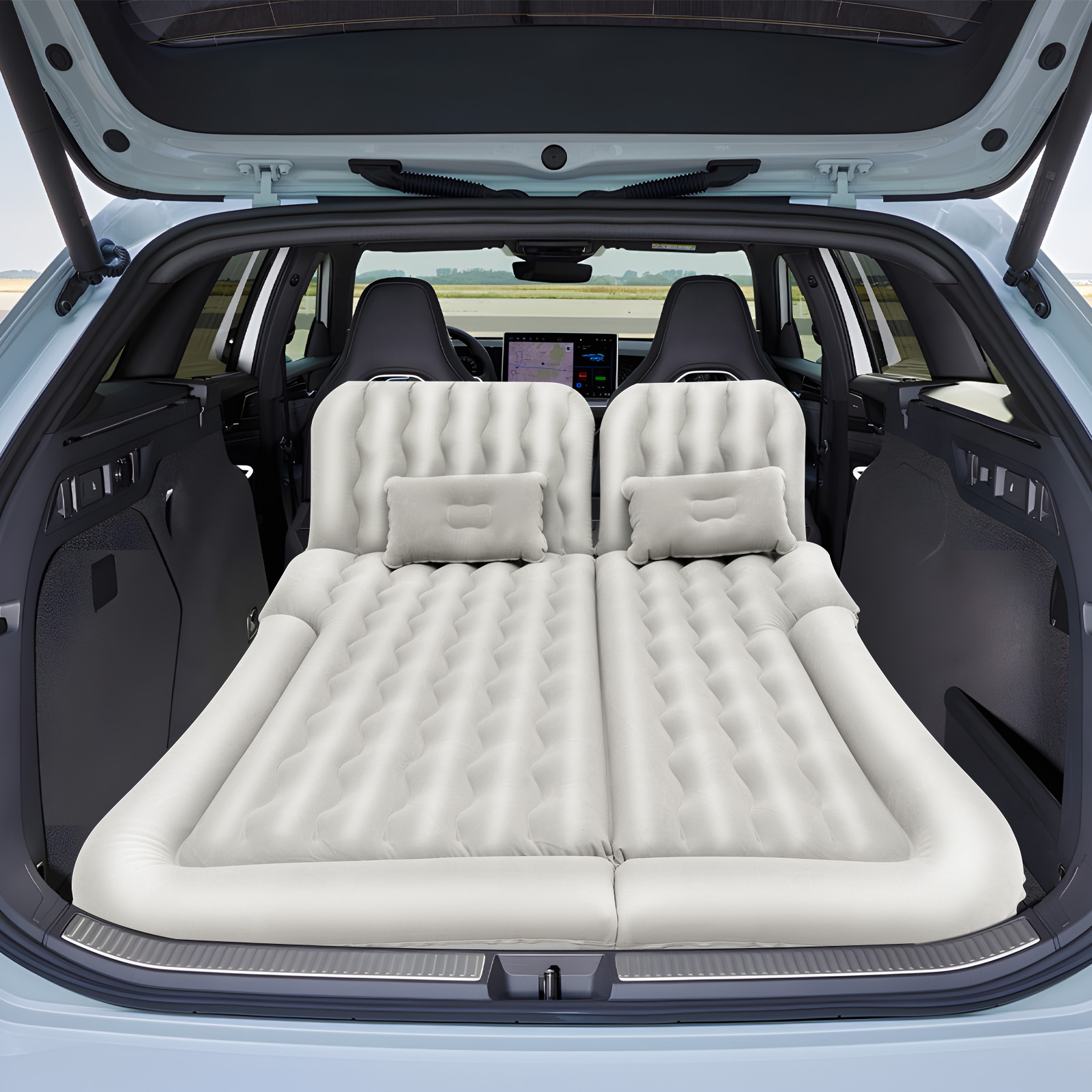 Universal Foldable Inflatable  - Mesh Back Cushion review and price