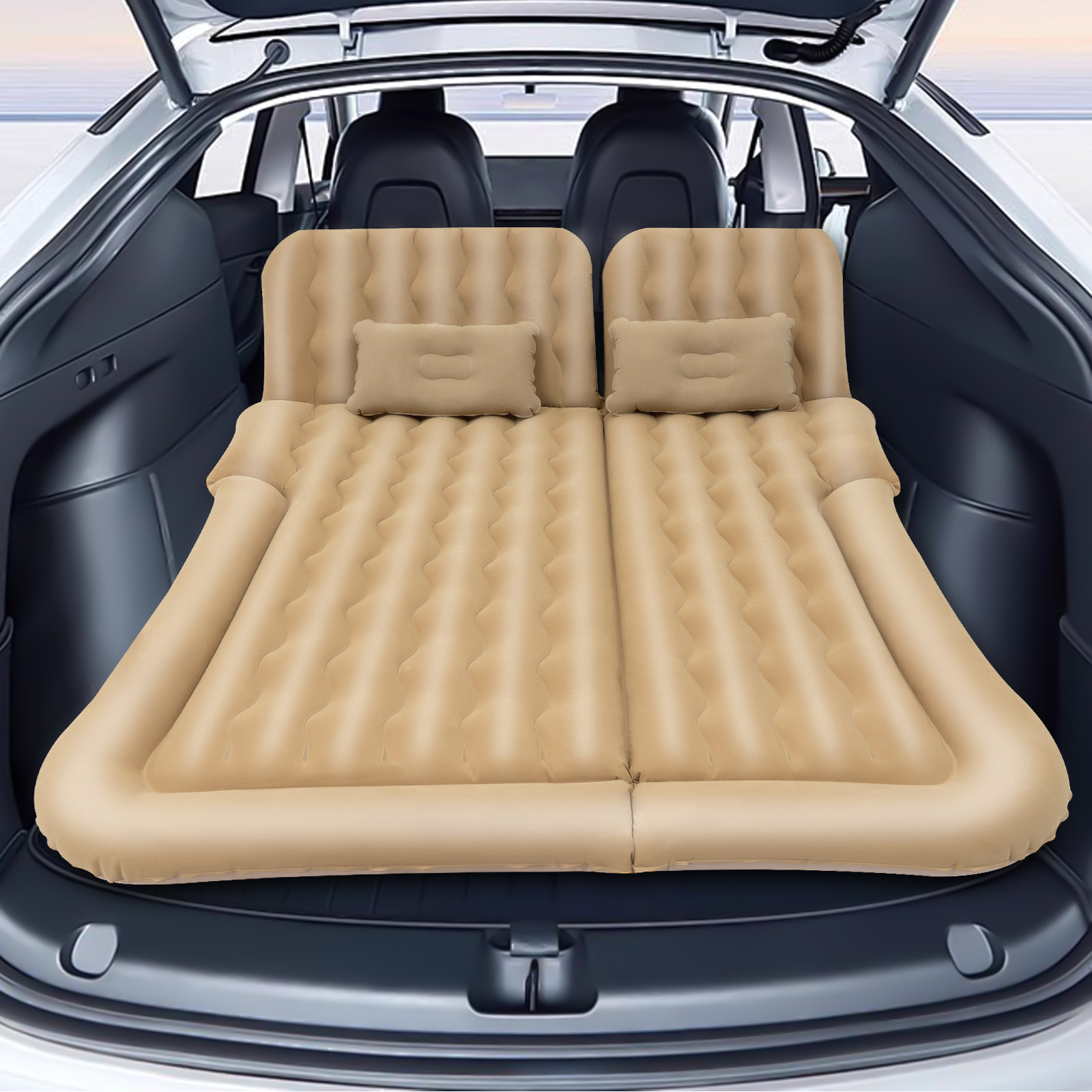 Universal Foldable Inflatable  - Mesh Back Cushion review and price