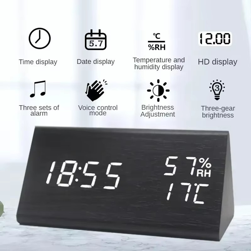 LED Student Alarm Clock Simple - Led Desk Clock review and price