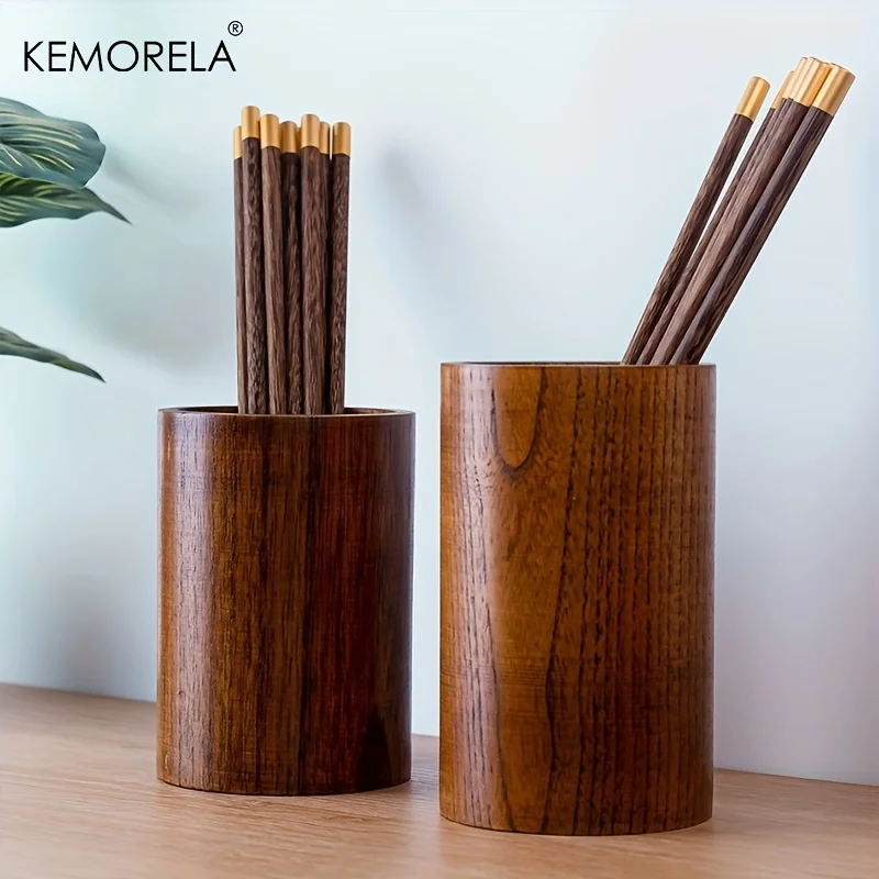 1PCS Wooden Chopsticks Holder  - Desk Drawer Small review and price