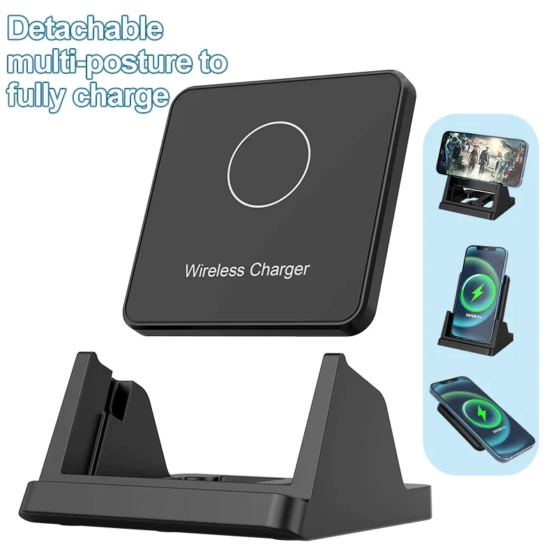 Wireless Charger Pad Stand Des - Desk Charging Station review and price