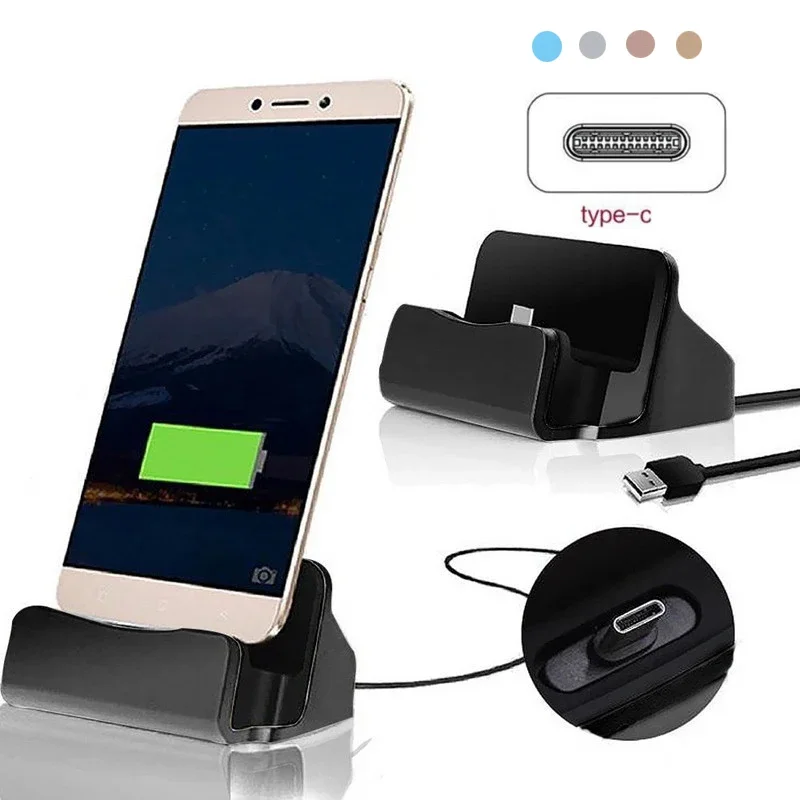 Type C USB Dock Charger Phone  - Desk Charging Station review and price
