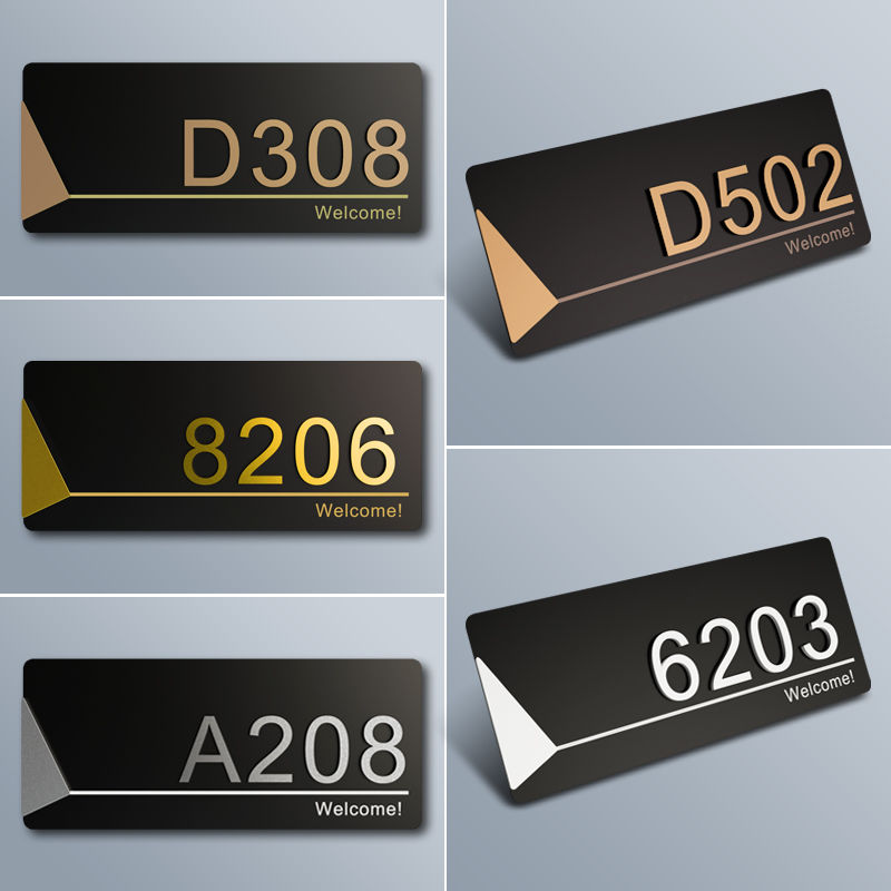 Acrylic Modern Door Plate Shop - Address Home Office review and price