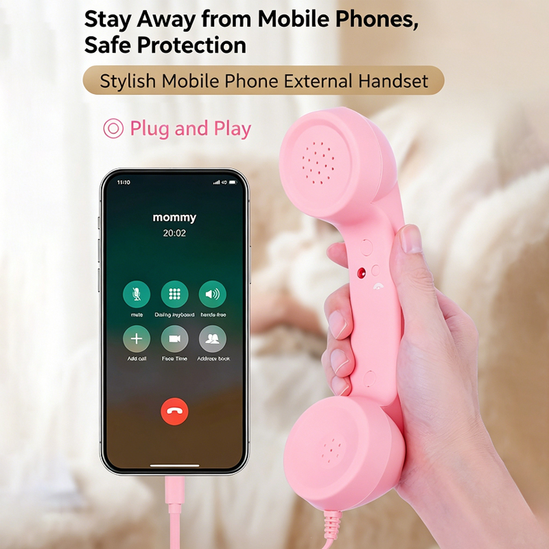 Retro Phone Handset Type-C Tel - Home Office Headset review and price