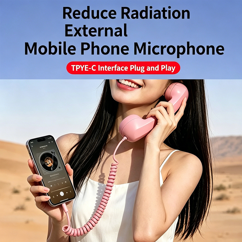 Retro Phone Handset Type-C Tel - Home Office Headset review and price