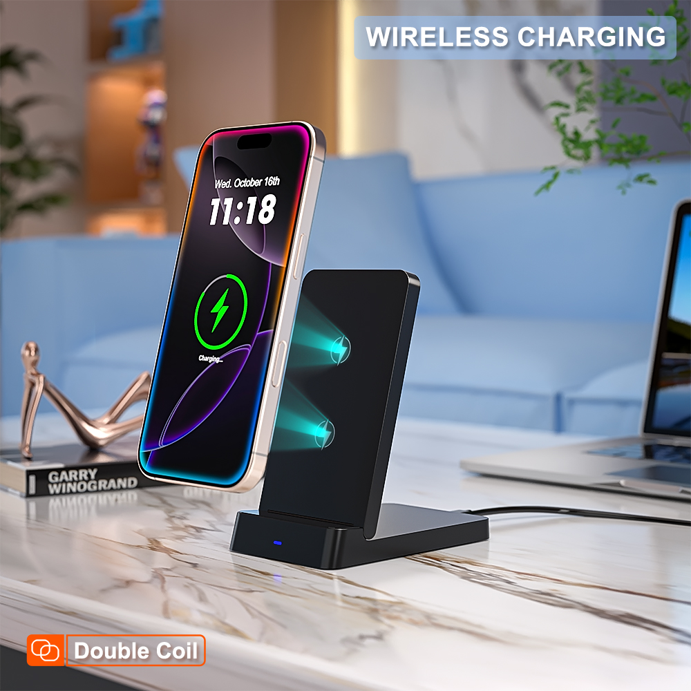 Wireless Charger Phone Desktop - Desk Charging Station review and price