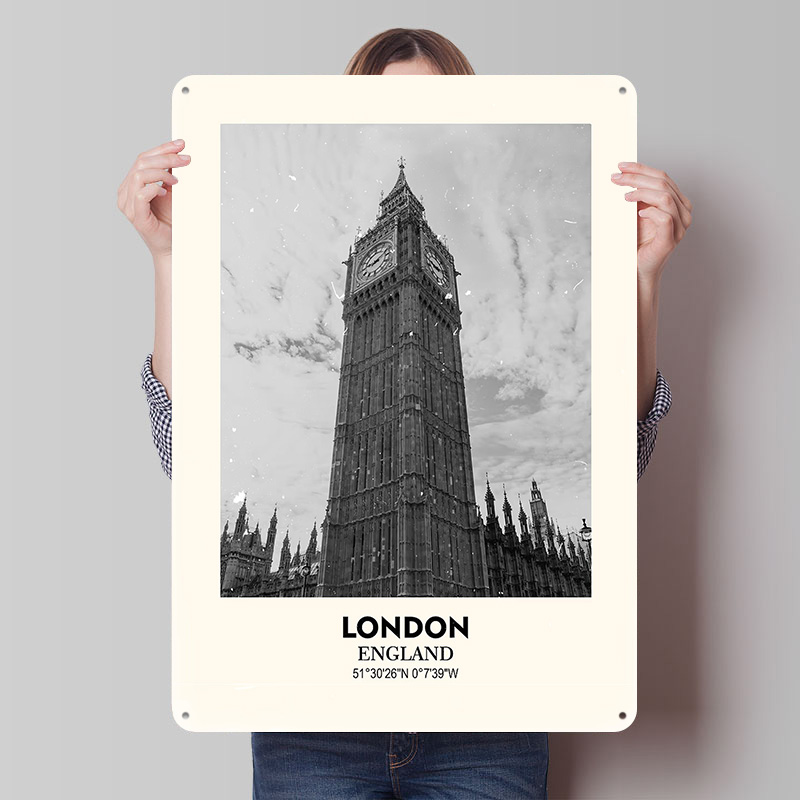 London Big Ben Printed Poster  - Home Office Of London review and price