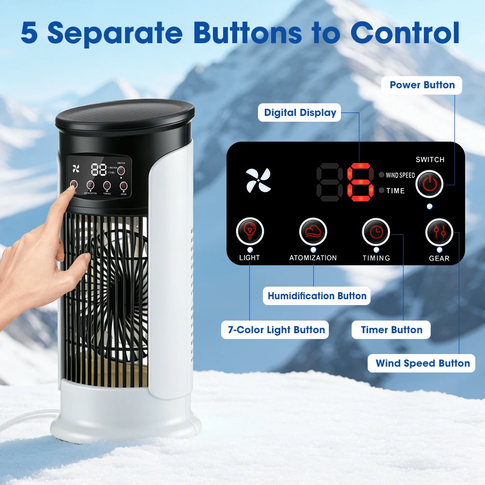 3 In 1 Household Fan Air Condi - Home Office Gear review and price