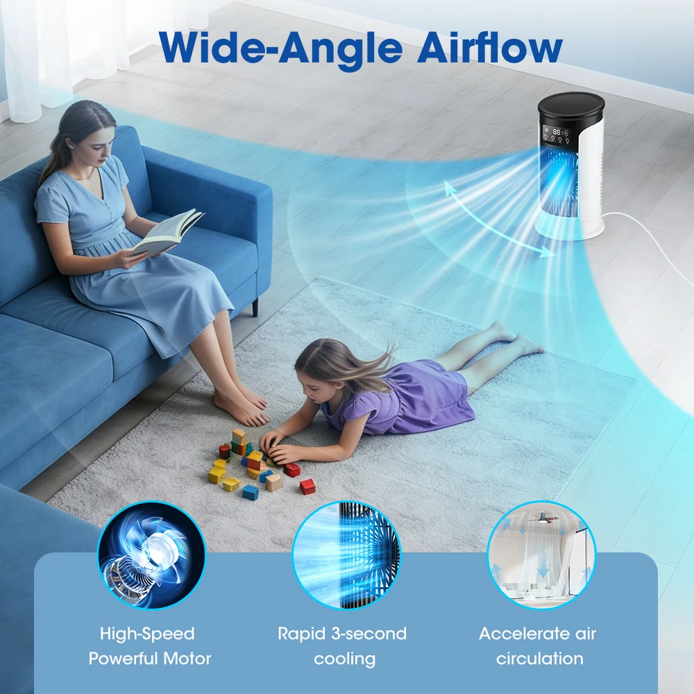 3 In 1 Household Fan Air Condi - Home Office Gear review and price