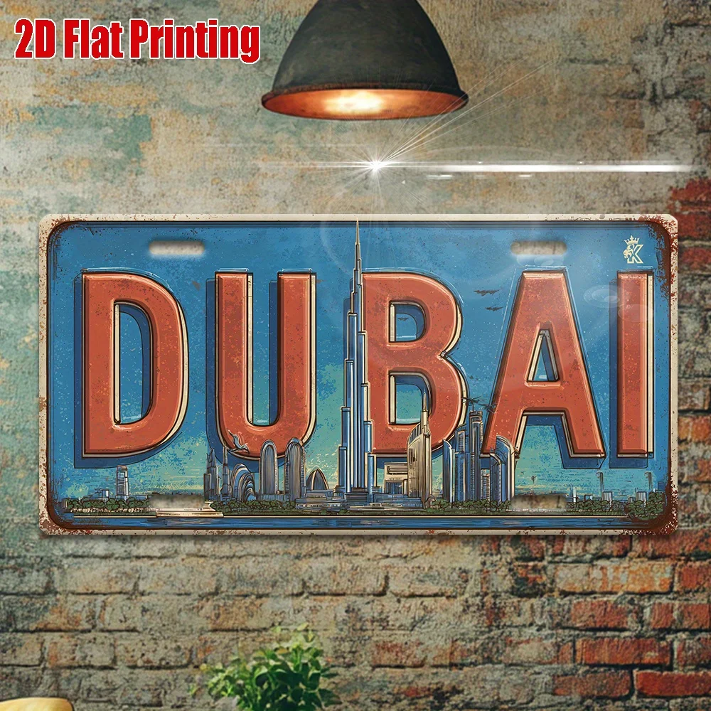2D Flat Dubai UAE Skyline Vint - Home Office Dubai review and price