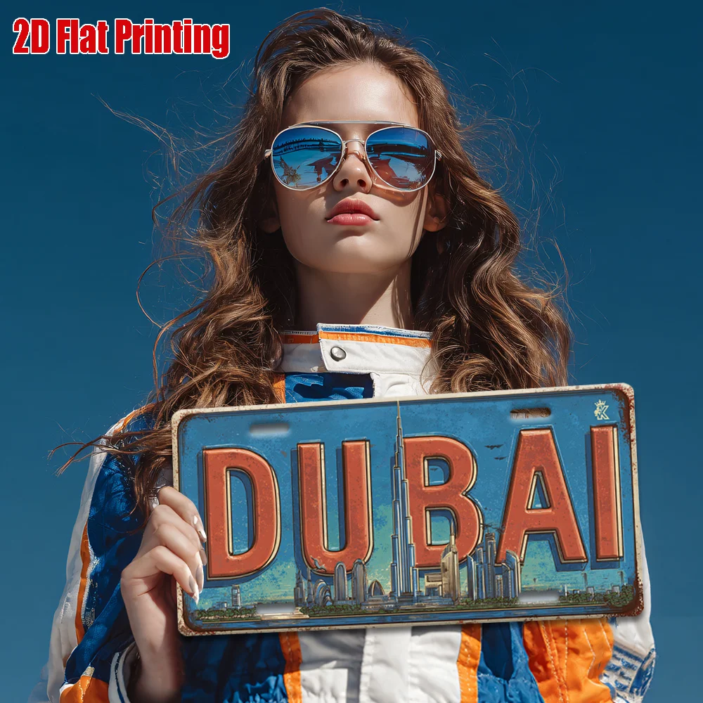 2D Flat Dubai UAE Skyline Vint - Home Office Dubai review and price