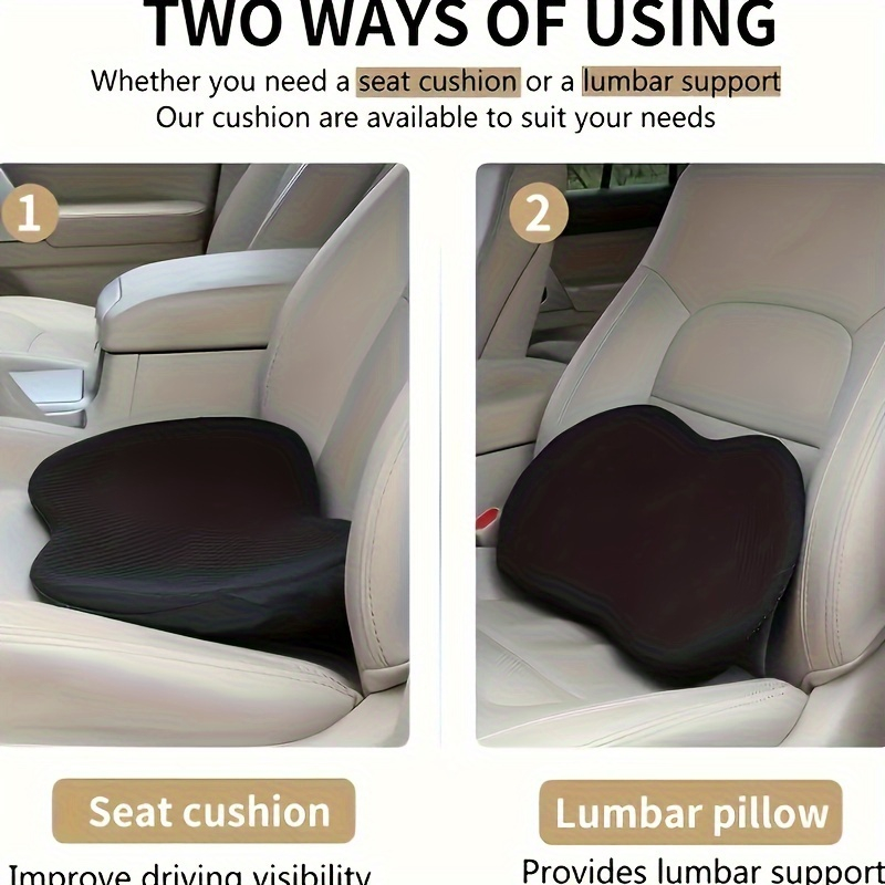 2-in-1 Car Seat Cushion Lumbar - Mesh Back Cushion review and price