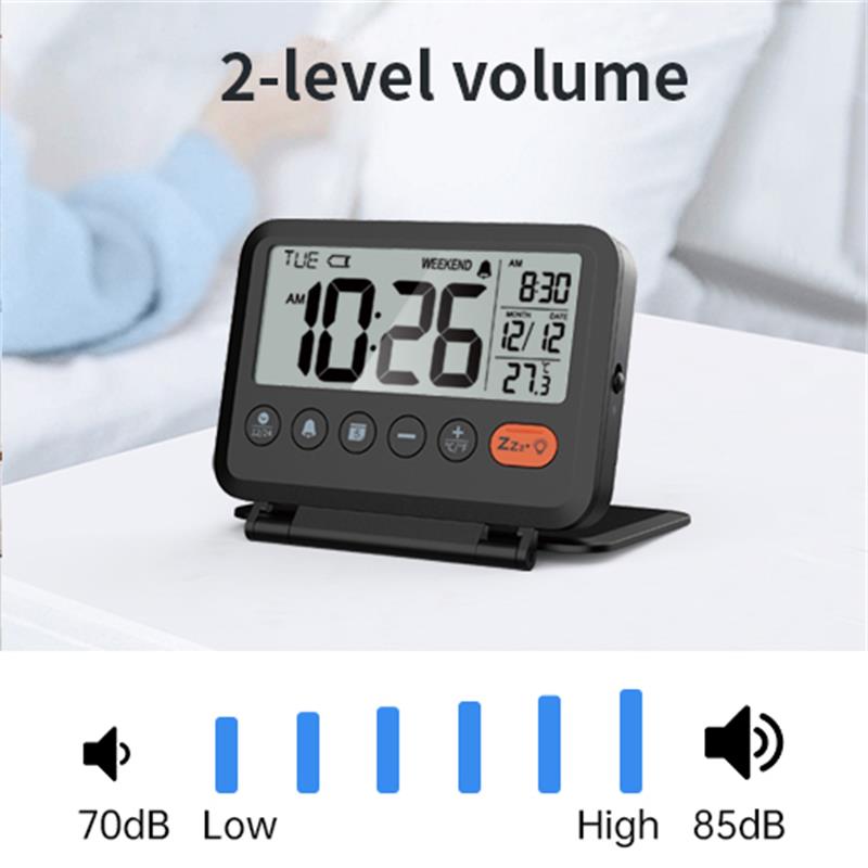 NOKLEAD Home Digital LCD Therm - Led Desk Clock review and price