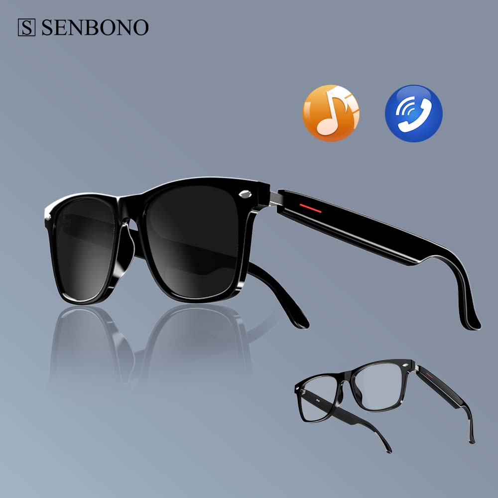SENBONO E13 Smart Glasses:Blue - Blue Light Glasses review and price