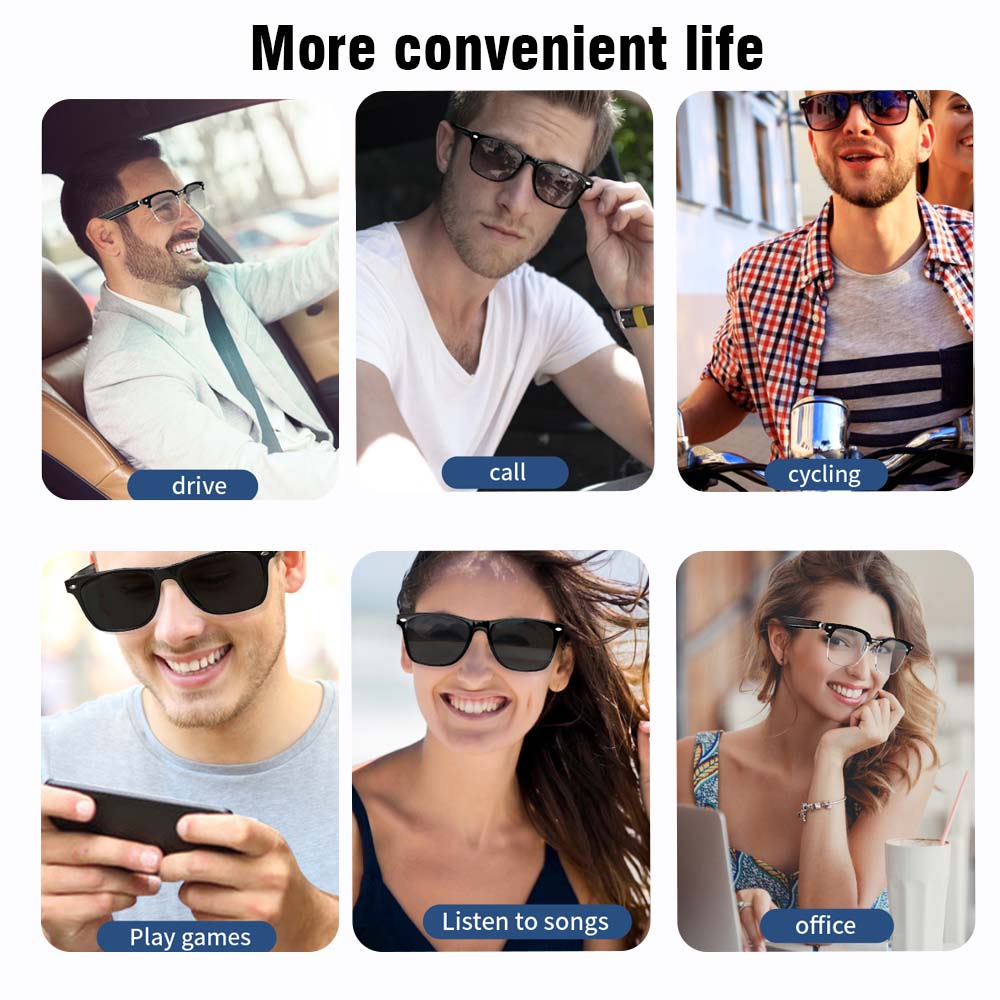 SENBONO E13 Smart Glasses:Blue - Blue Light Glasses review and price